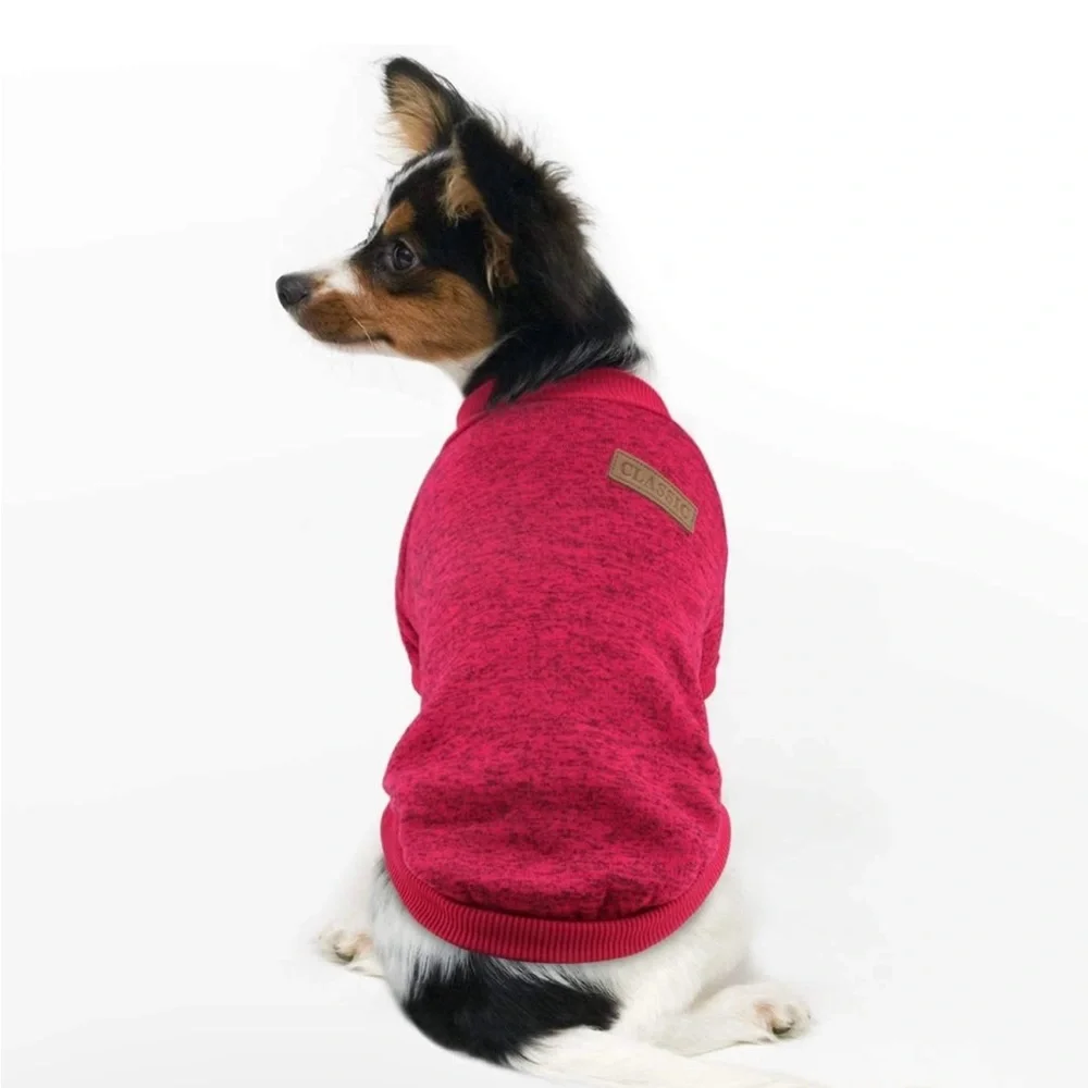 Warm and thick dog and cat sweater, for winter